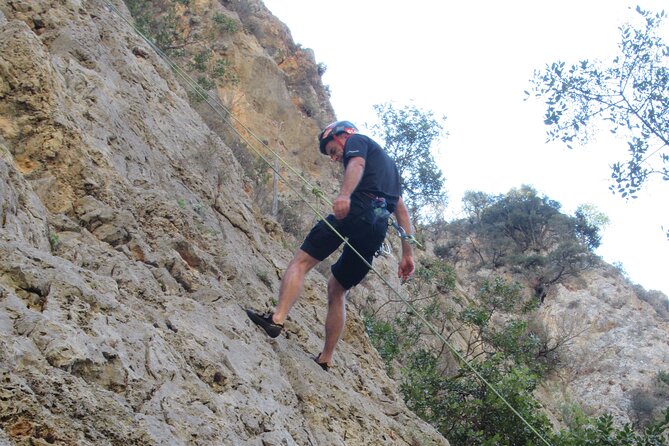 Rock Climbing With a Guide in Chania Therisos Gorge - Snacks and Water Provided