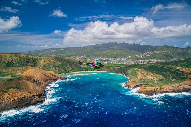 Royal Crown of Oahu - 60 Min Helicopter Tour - Doors Off or On - Luxury Helicopter Experience