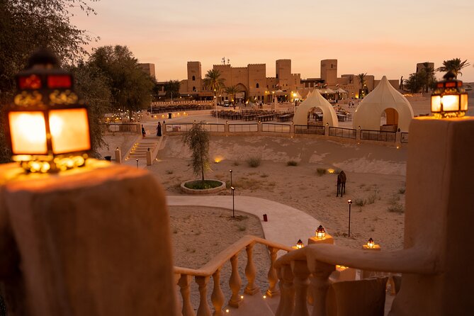 Royal Desert Fortress Safari With 5 Star Buffet Live BBQ & Shows - Falcon Interaction Experience