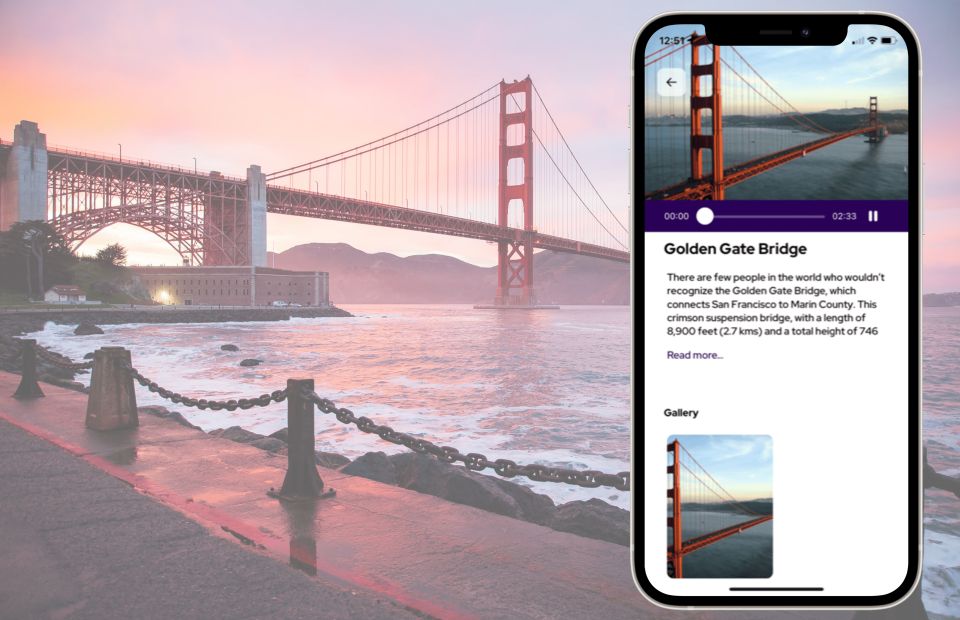 San Francisco: Highlights Self-Guided Audio Tour With App - Inclusions and Exclusions