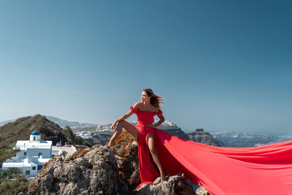 Santorini: Flying Dress © Photoshoot Express Package - Participants and Extras