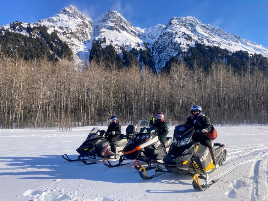 Snowmobile and Snowshoe Dual Adventure From Seward, AK - Winter Gear and Equipment