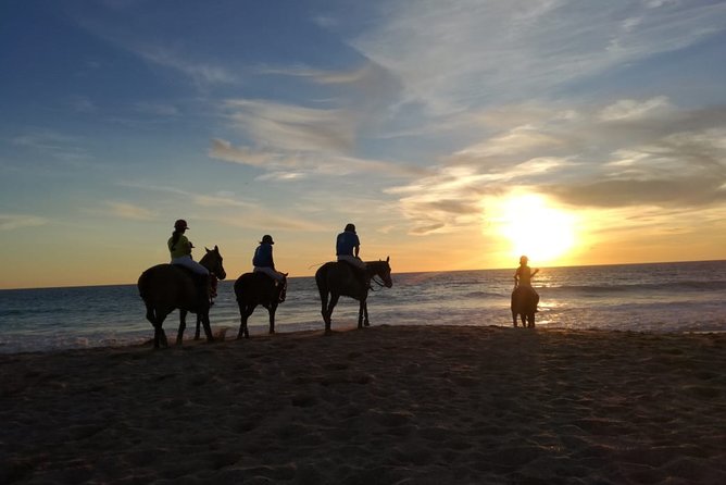 Stunning Sundown Beach Ride ... on Horseback! - Sunset Timing and Photography