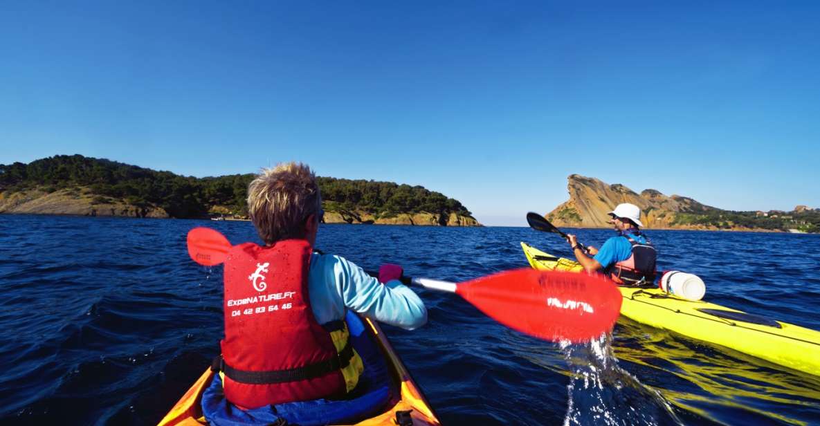 The Calanques National Park Guided Kayak Tour in La Ciotat - Discovering Île Verte