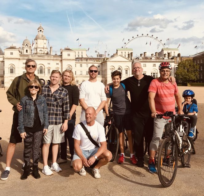 The London Big Six and a Pub. 5.5 Hour Tour - Bicycle and Helmet Included