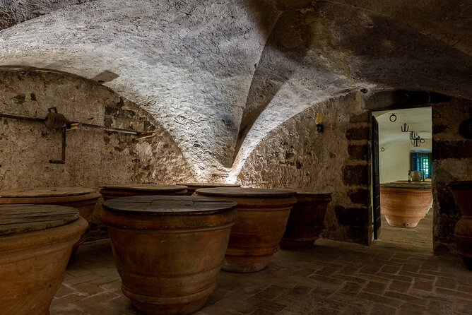 Tour of 900YEAR Old Secret Cellars + Tasting of 3 Wines and Bread With EVO Oil - Getting to the Castle