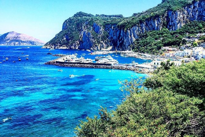 Tour of Capri From Naples With Blue Grotto Included - Explore Anacapri and Capri Town