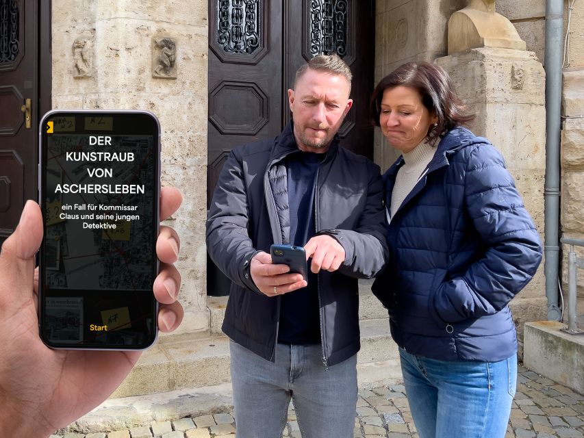 Aschersleben: Smartphone-Based Interactive Detective Game - Discovering Ascherslebens Old Town