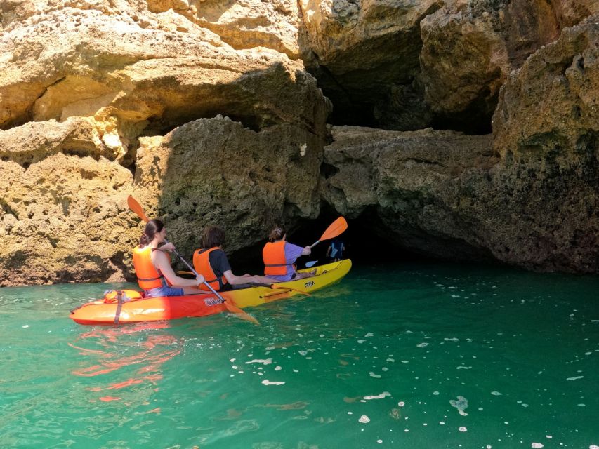 Benagil: Kayak Tour to Benagil Cave and Marinha Beach - Stunning Limestone Formations