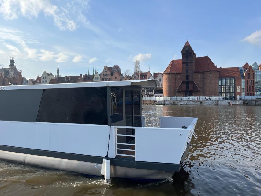 Brand New Tiny Water Bus on Motława River in Gdańsk - Price and Duration