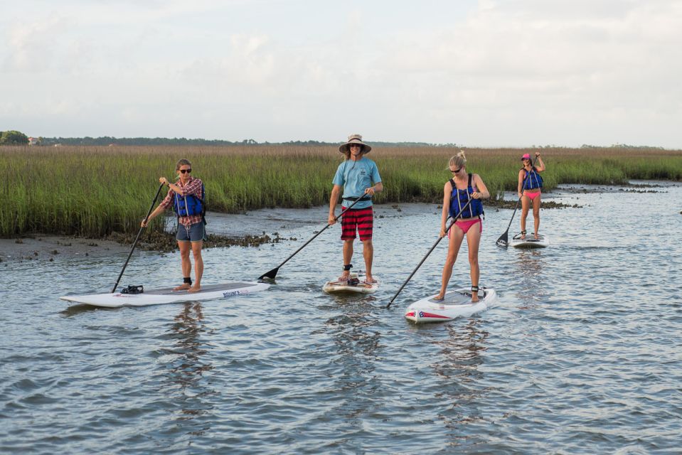 Charleston: Folly Beach Stand Up Paddleboard 2-hour Rental - Duration and Location