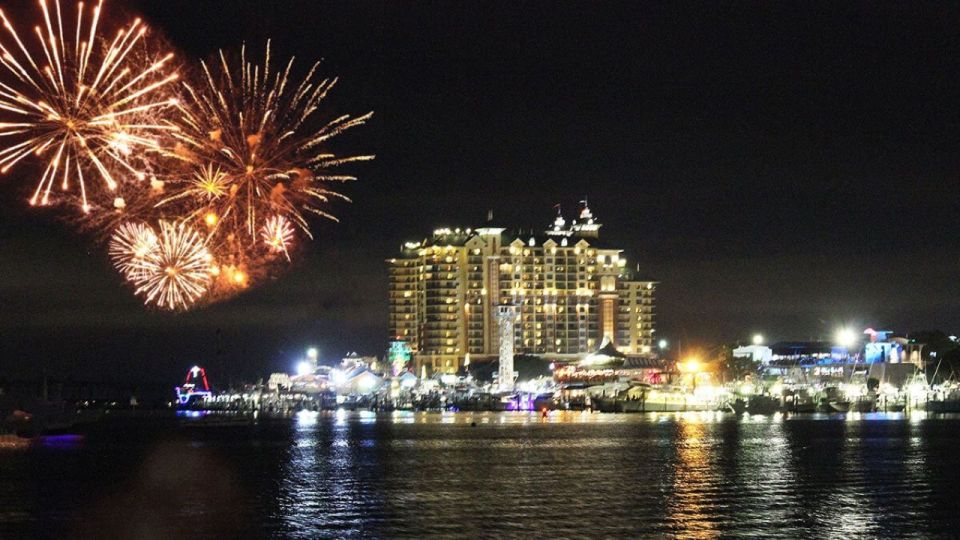 Destin-Fort Walton Beach: Private Cruise With Fireworks - Meeting Point and Check-in Details