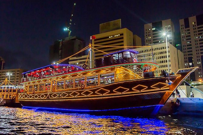 Dubai Creek Cruise Dinner With Transfer - Dining Options