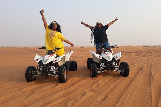 Dubai Dunes Safari With Quad Bike, Camel Ride, BBQ Dinner & Live Shows - Inclusions and Restrictions