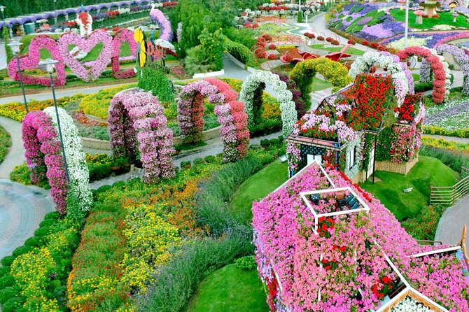 Dubai Miracle Garden Ticket With Transfer - Timing and Duration of Tour