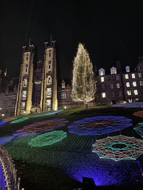 Edinburgh: Christmas Walking Tour With Gingerbread Treat - Exploring Castle Street Market