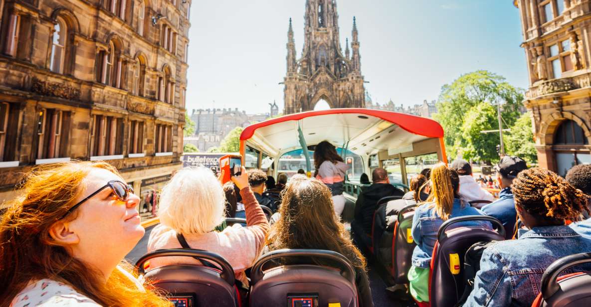 Edinburgh: Hop-On Hop-Off Combo City and Britannia Bus Tour - Tour Ticket Inclusions