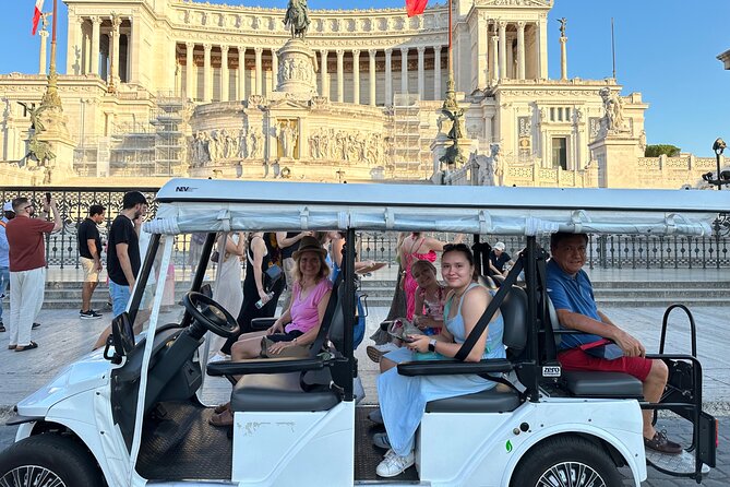 Explore Rome Highlights by Golf Cart - Important Notes