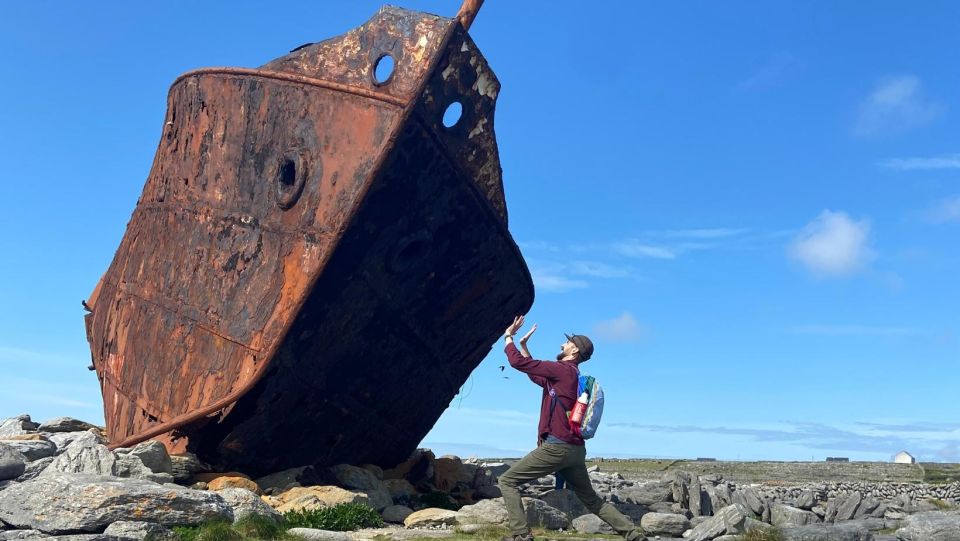 From Galway: Day Trip to Inisheer With Bike or Tractor Tour - Exploring Sunken Churches and Shipwrecks