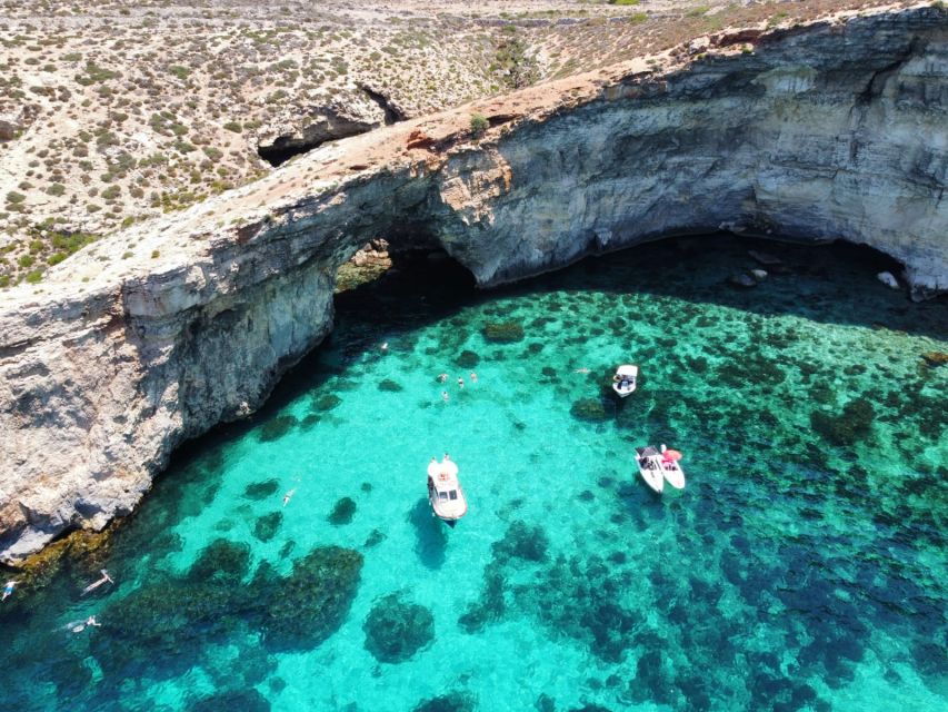 From Sliema: Comino, Crystal Lagoon, and Blue Lagoon Cruise - Swimming and Snorkeling