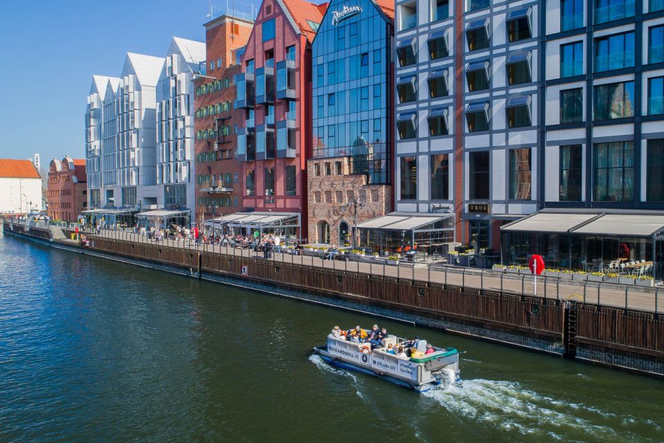 Gdańsk: Motlawa River Sightseeing Catamaran Cruise - Duration and Price