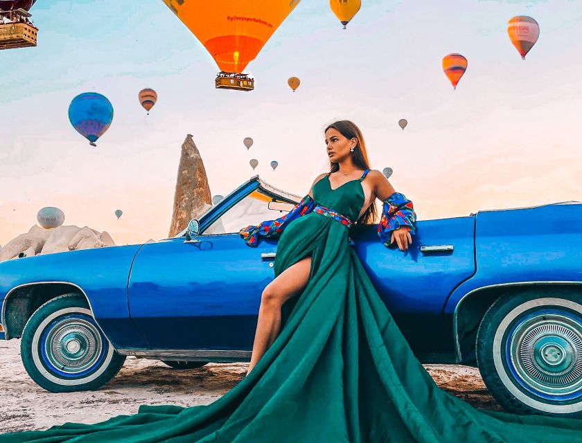 Göreme: Cappadocia Photoshoot Tour With Vintage Car - Optional Love Valley