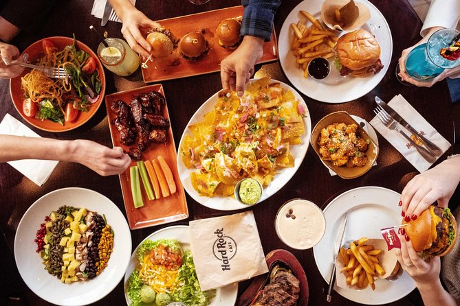 Hard Rock Cafe Brussels With Set Lunch or Dinner - Meeting Point and Activity Duration