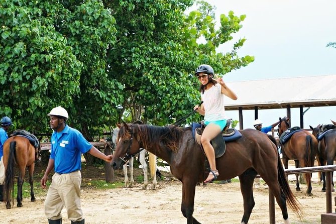 Horseback Riding & Swim, Blue Hole, Secret Falls and River Tubing - River Tubing Experience