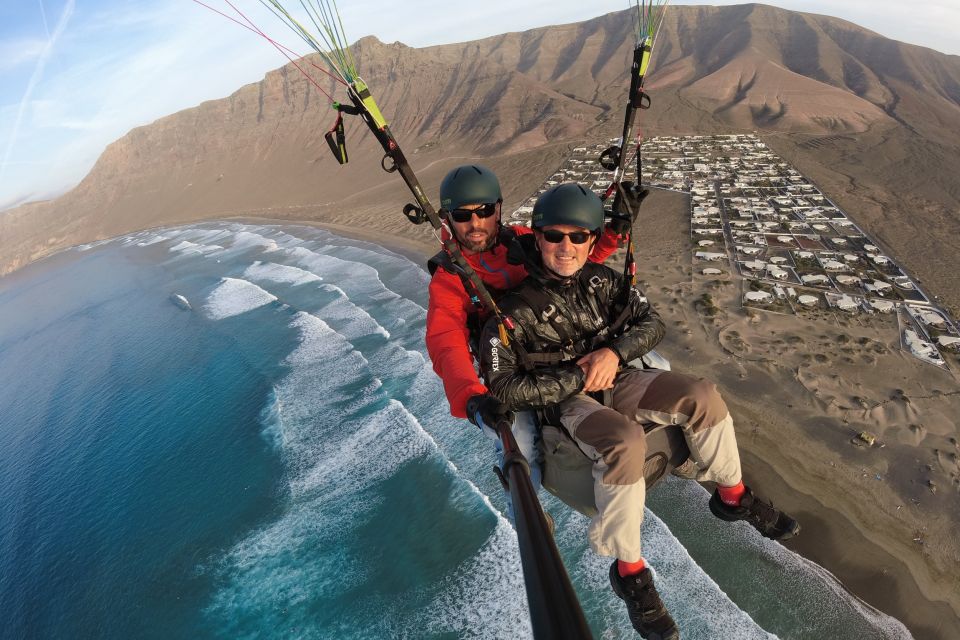 Lanzarote: Tandem Paragliding Flight Over Lanzarote - Booking and Availability