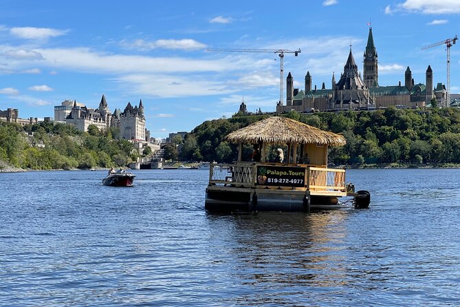 Lilo Floating Tiki Bar on the Ottawa River - Sights Along the Ottawa River