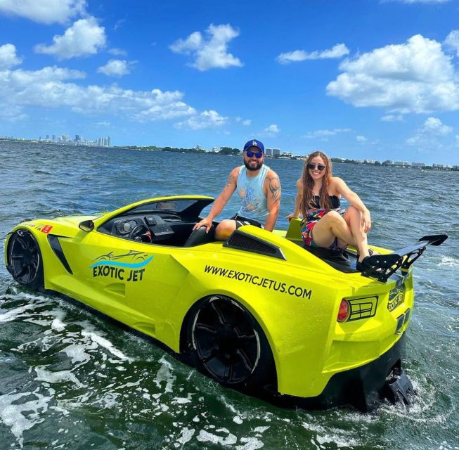 Miami Jetcar: 2person Jetcar Rental 30MIN 200$ Due@ Check-In - Pricing and Payment Options