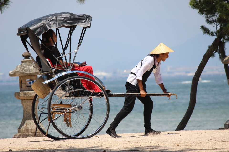 Miyajima: Private Rickshaw Tour to Itsukushima Shrine - Meeting Point and Location