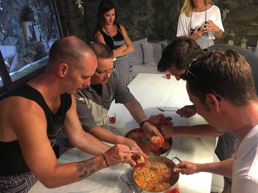 Mykonos: Cooking Class With Food and Wine - Exclusive Cooking Experience