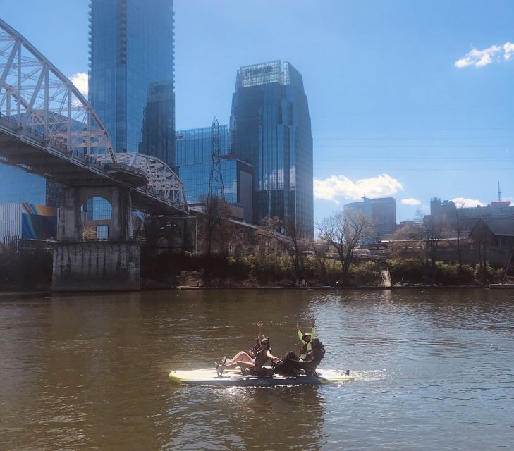 Nashville: Downtown Pedal Boat Rental for 2 to 4 People - Duration and Pricing