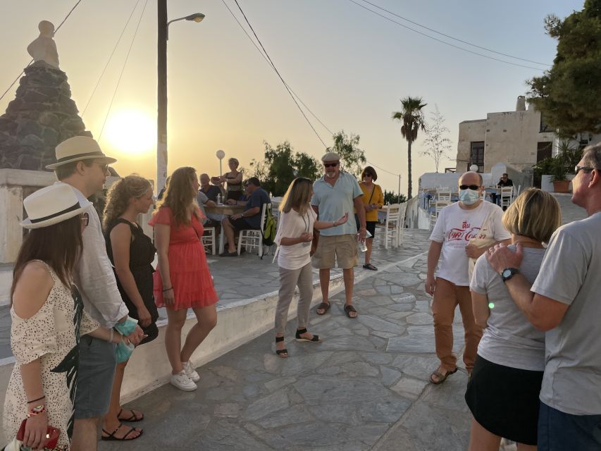 Naxos Town: Sunset Mythology Tour With Wine - Mobility and Fitness Requirements