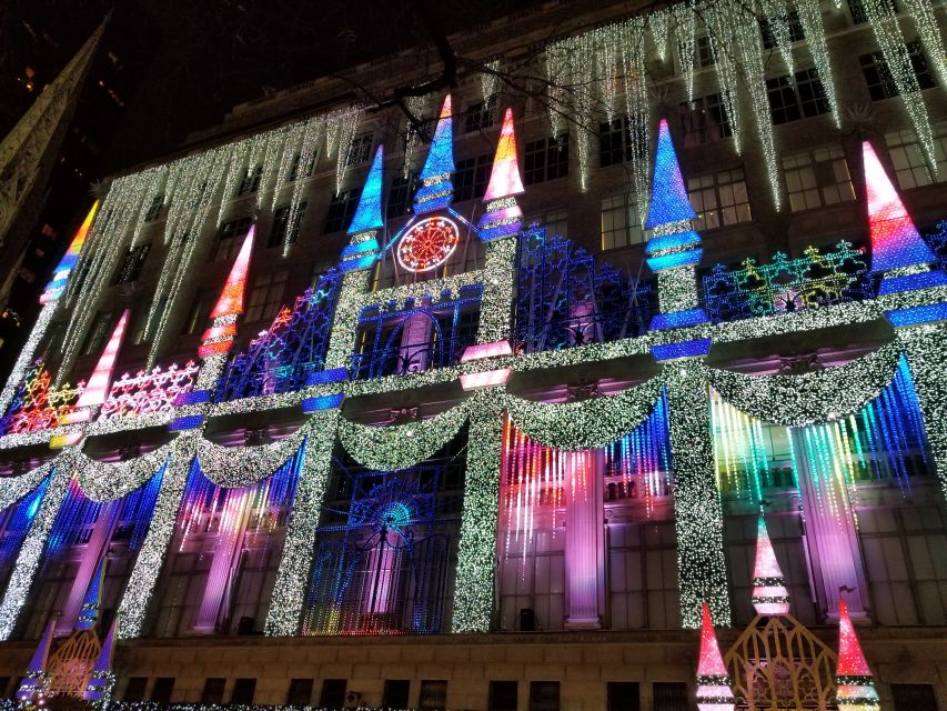 New York City: Holiday Lights Extravaganza Walking Tour - Public Transportation