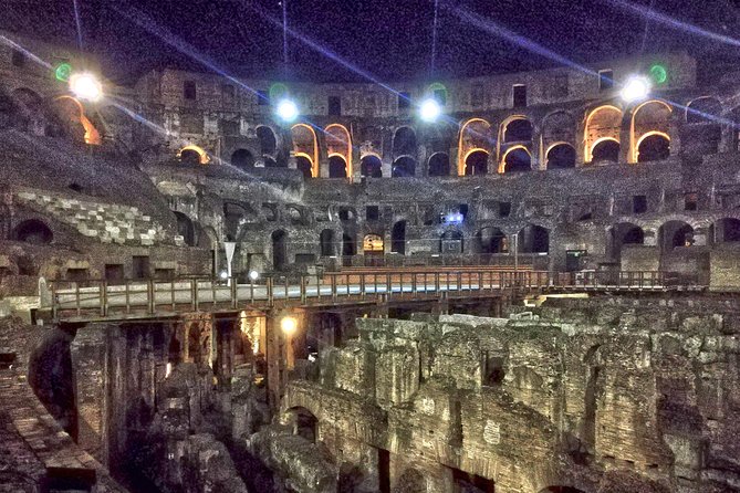 Night Colosseum Tour: With Gladiators Underground and Arena - Physical Fitness Requirements