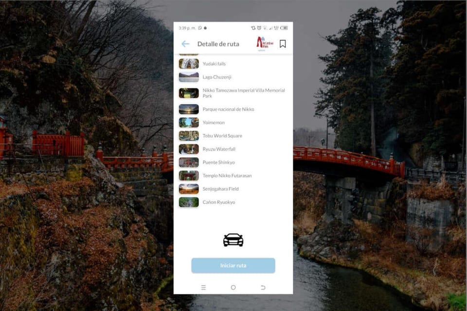 Nikko Self-Guided Tour App With Multi-Language Audioguide - Navigation and Travel Documents