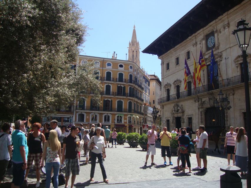 Palma Tour With Wine and Tapas Tasting - Plaza España