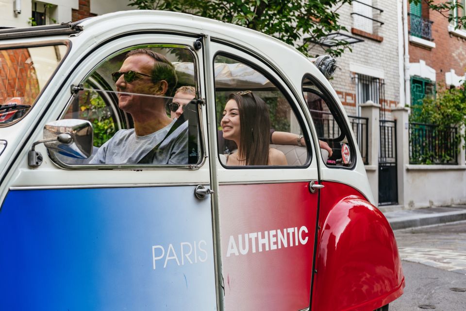 Paris: 1-Hour Vintage Citroen 2CV Tour - Additional Options: Champagne, Miniatures, and More