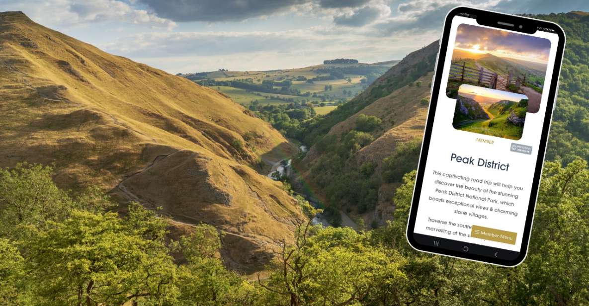 Peak District (Yorkshire): Interactive Road Trip Guidebook - Outdoor Activities and Experiences