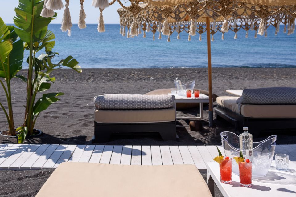 Perivolos Beach: Sun-Bed Experience FortyOne Bar Restaurant - Customer Ratings and Feedback