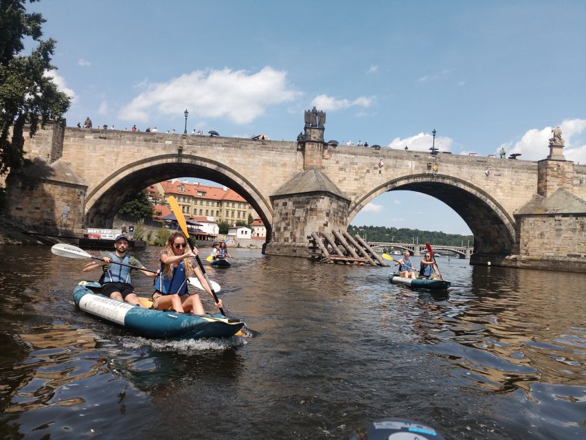 Prague: City Center Canoe Tour - Pricing and Availability