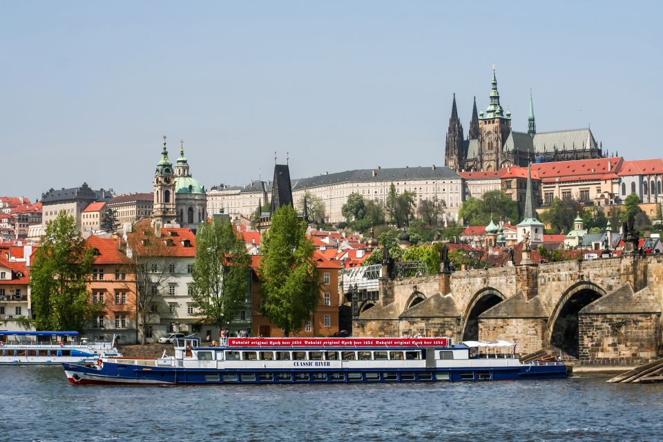 Prague: Panoramic Vltava River Cruise - Booking and Cancellation