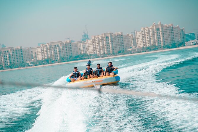 Private 60-min Group Tubing on Speedboat in Dubai - Duration and Group Size