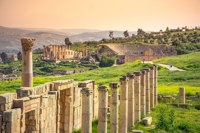 Private Full Day Jerash and Amman City Sightseeing Tour - Amman Citadel Exploration