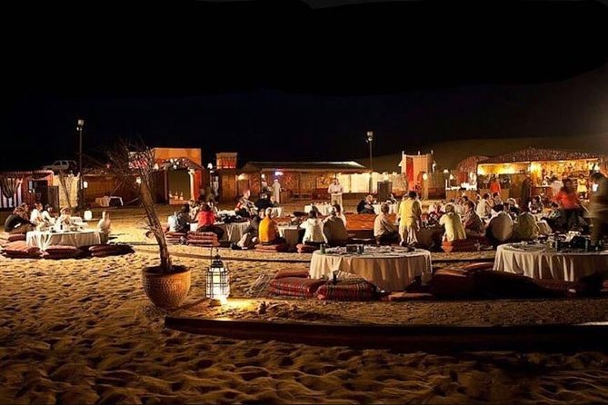 Private Red Dunes Desert Safari Dubai - Dining and Refreshments