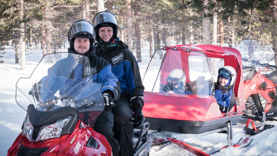 Rovaniemi: Family Snowmobile Safari - Preparing for the Adventure