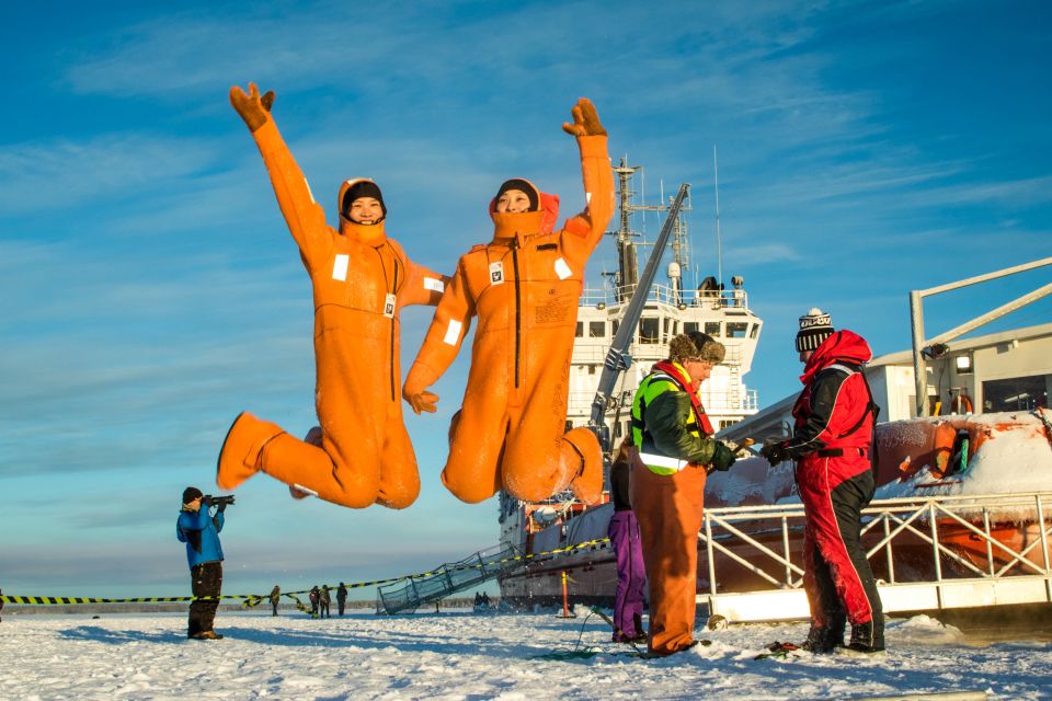 Rovaniemi: Icebreaker Cruise With Lunch and Ice Floating - Swimming Liability Disclaimer