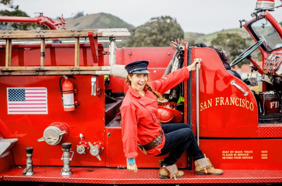 San Francisco Bay: 90-Minute Fire Engine Tour - Scenic Viewpoints